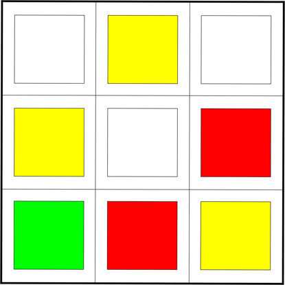 Изображение волшебный квадрат(судоку) Уровень 3