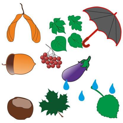 Изображение найди контур предмета