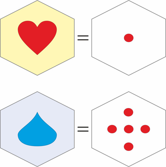 Изображение определи число под картинкой 1-5