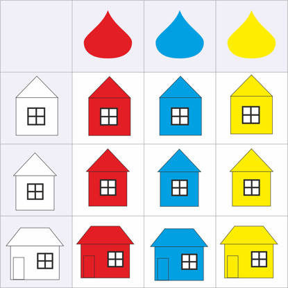 Изображение веселые таблицы 4x4