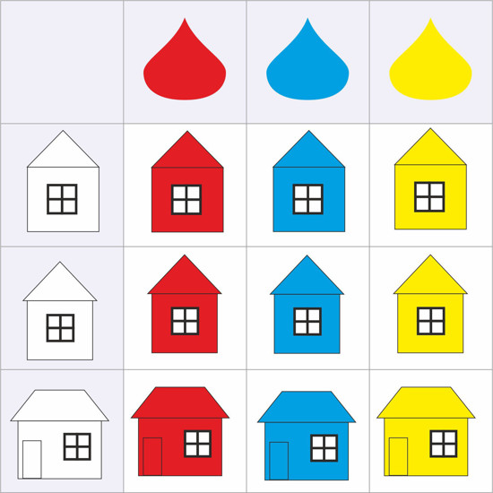 Изображение веселые таблицы 4x4